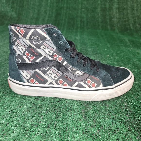 VANS Sk8-Hi Reissue x Nintendo Controller Men's size 7 / Women's size 8.5 - Picture 7 of 14